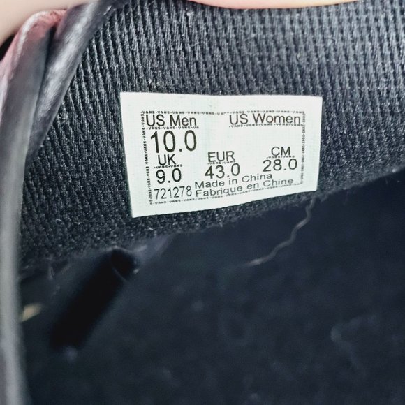 Vans RARE, Anaheim Factory Collection, Moon Streak Charm Embellishment, M10W12 - Picture 13 of 13